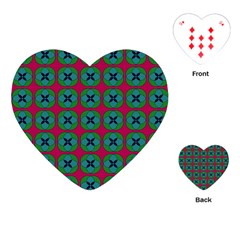 Geometric Patterns Playing Cards (Heart) 