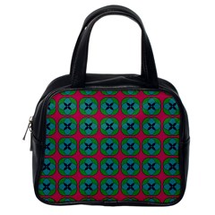 Geometric Patterns Classic Handbags (One Side)