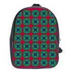 Geometric Patterns School Bags(Large)  Front