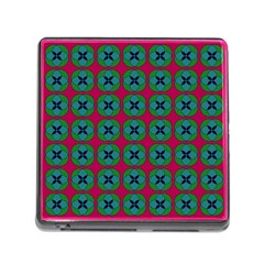 Geometric Patterns Memory Card Reader (Square)