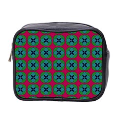 Geometric Patterns Mini Toiletries Bag 2-Side