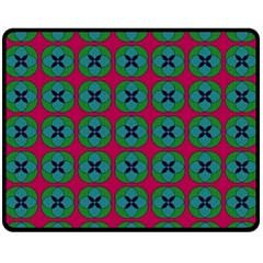 Geometric Patterns Fleece Blanket (Medium) 