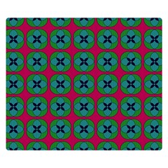 Geometric Patterns Double Sided Flano Blanket (Small) 