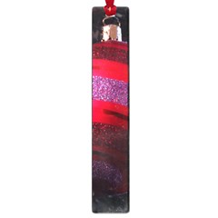 Glass Ball Decorated Beautiful Red Large Book Marks by Nexatart