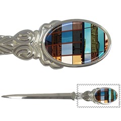 Glass Facade Colorful Architecture Letter Openers