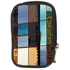 Glass Facade Colorful Architecture Compact Camera Cases by Nexatart