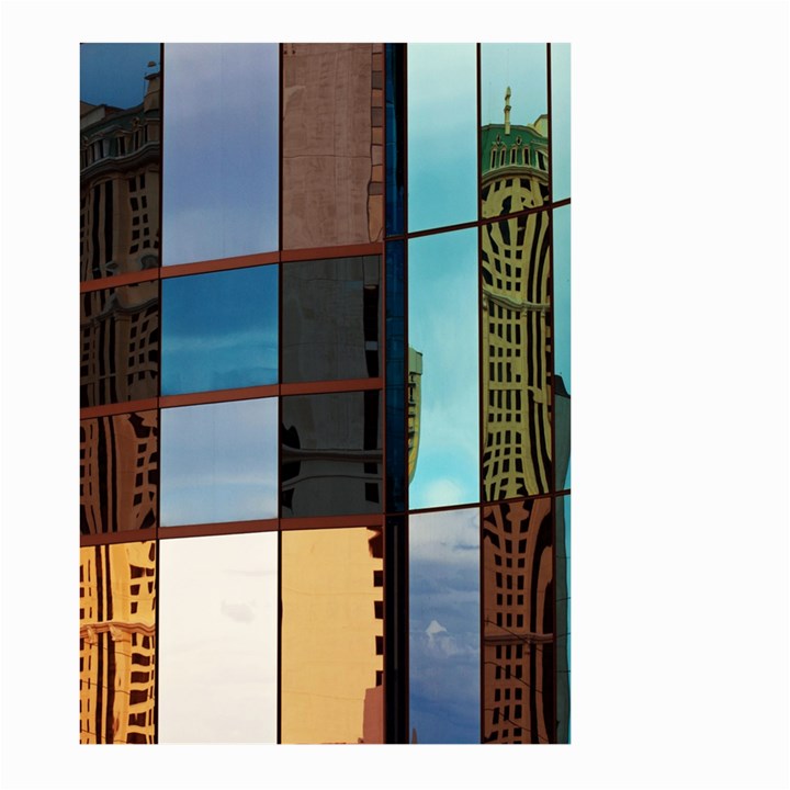 Glass Facade Colorful Architecture Large Garden Flag (Two Sides)