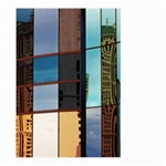 Glass Facade Colorful Architecture Large Garden Flag (Two Sides) Back