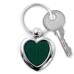 Golf Golfer Background Silhouette Key Chains (heart)  by Nexatart