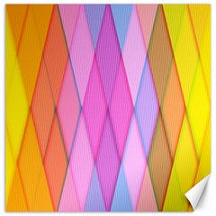 Graphics Colorful Color Wallpaper Canvas 16  X 16   by Nexatart