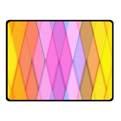 Graphics Colorful Color Wallpaper Double Sided Fleece Blanket (small) 