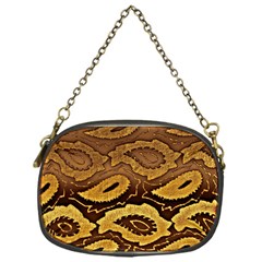 Golden Patterned Paper Chain Purses (one Side)  by Nexatart