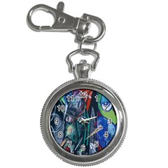 Graffiti Art Urban Design Paint Key Chain Watches