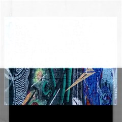 Graffiti Art Urban Design Paint Rectangular Jigsaw Puzzl by Nexatart