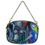 Graffiti Art Urban Design Paint Chain Purses (Two Sides)  Front