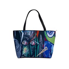 Graffiti Art Urban Design Paint Shoulder Handbags by Nexatart