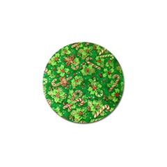 Green Holly Golf Ball Marker by Nexatart