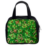 Green Holly Classic Handbags (2 Sides) Front