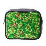 Green Holly Mini Toiletries Bag 2-Side Front