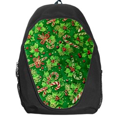 Green Holly Backpack Bag by Nexatart