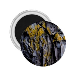 Grey Yellow Stone  2 25  Magnets by Nexatart