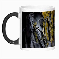 Grey Yellow Stone  Morph Mugs by Nexatart