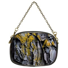 Grey Yellow Stone  Chain Purses (one Side) 