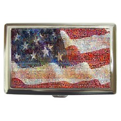 Grunge United State Of Art Flag Cigarette Money Cases by Nexatart