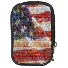 Grunge United State Of Art Flag Compact Camera Cases by Nexatart