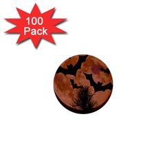 Halloween Card Scrapbook Page 1  Mini Buttons (100 Pack)  by Nexatart