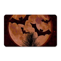 Halloween Card Scrapbook Page Magnet (rectangular) by Nexatart