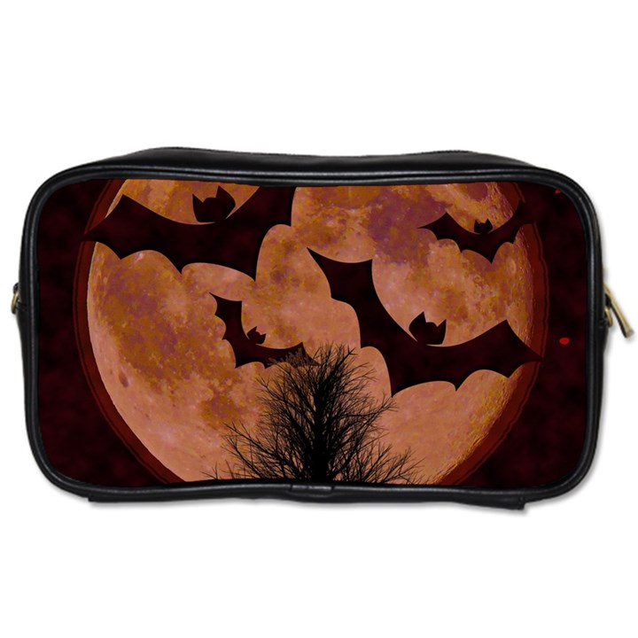 Halloween Card Scrapbook Page Toiletries Bags