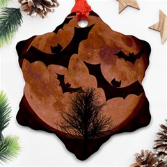 Halloween Card Scrapbook Page Ornament (snowflake) by Nexatart