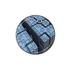 Grid Maths Geometry Design Pattern Hat Clip Ball Marker