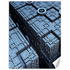 Grid Maths Geometry Design Pattern Canvas 12  x 16  