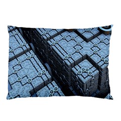 Grid Maths Geometry Design Pattern Pillow Case