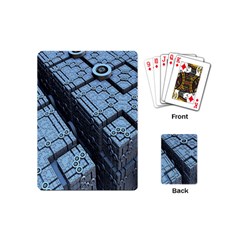 Grid Maths Geometry Design Pattern Playing Cards (Mini) 