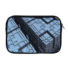 Grid Maths Geometry Design Pattern Apple MacBook Pro 17  Zipper Case