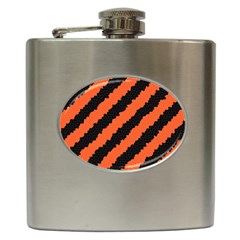 Halloween Background Hip Flask (6 Oz) by Nexatart