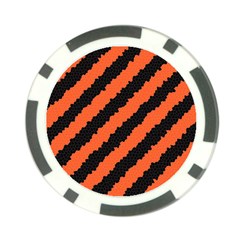 Halloween Background Poker Chip Card Guard by Nexatart