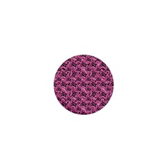 Floral Pink Collage Pattern 1  Mini Magnets by dflcprints