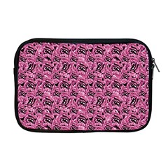 Floral Pink Collage Pattern Apple Macbook Pro 17  Zipper Case by dflcprints