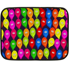 Happy Balloons Fleece Blanket (mini) by Nexatart