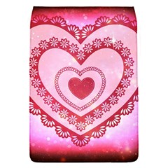 Heart Background Lace Flap Covers (s)  by Nexatart