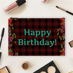 Happy Birthday! Cosmetic Bag (large)  by Nexatart