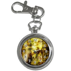 Grunge Texture Retro Design Key Chain Watches by Nexatart