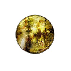 Grunge Texture Retro Design Hat Clip Ball Marker