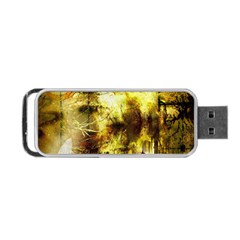 Grunge Texture Retro Design Portable Usb Flash (one Side) by Nexatart