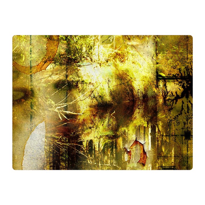 Grunge Texture Retro Design Double Sided Flano Blanket (Mini) 