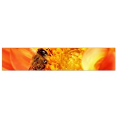 Honey Bee Takes Nectar Flano Scarf (small)